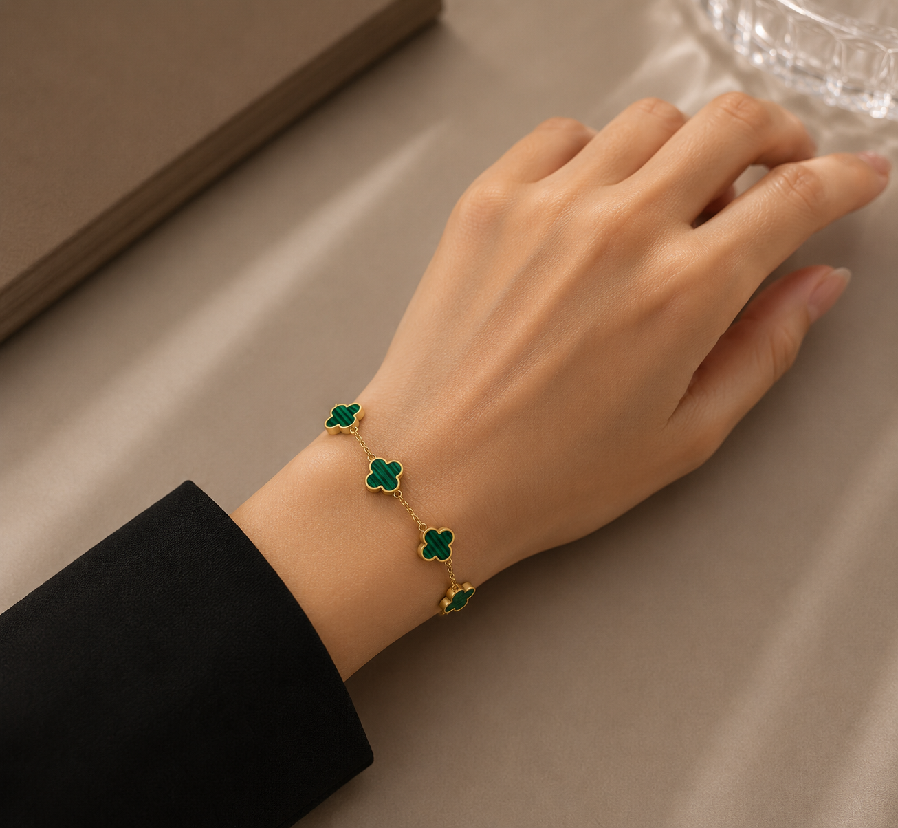 Green Clover Bracelet
