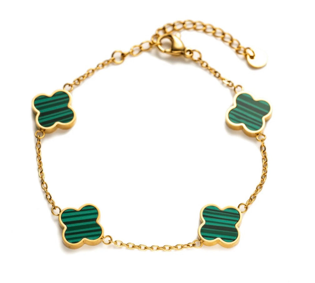 Green Clover Bracelet
