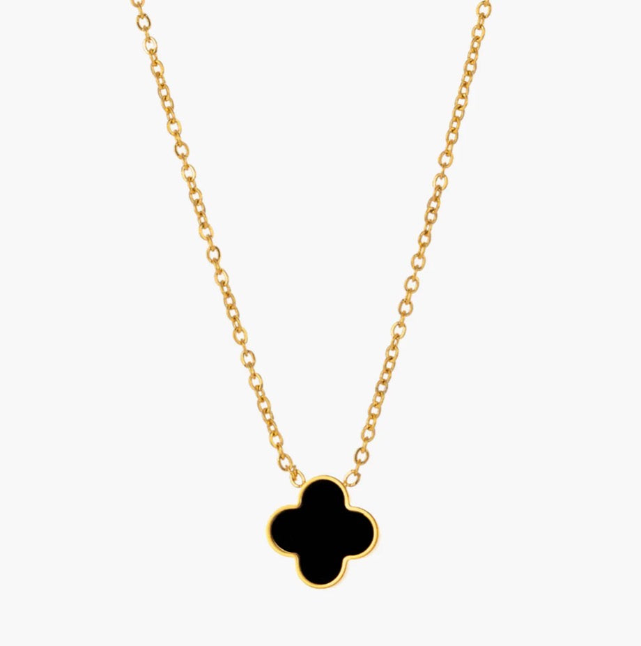 Black Clover Necklace