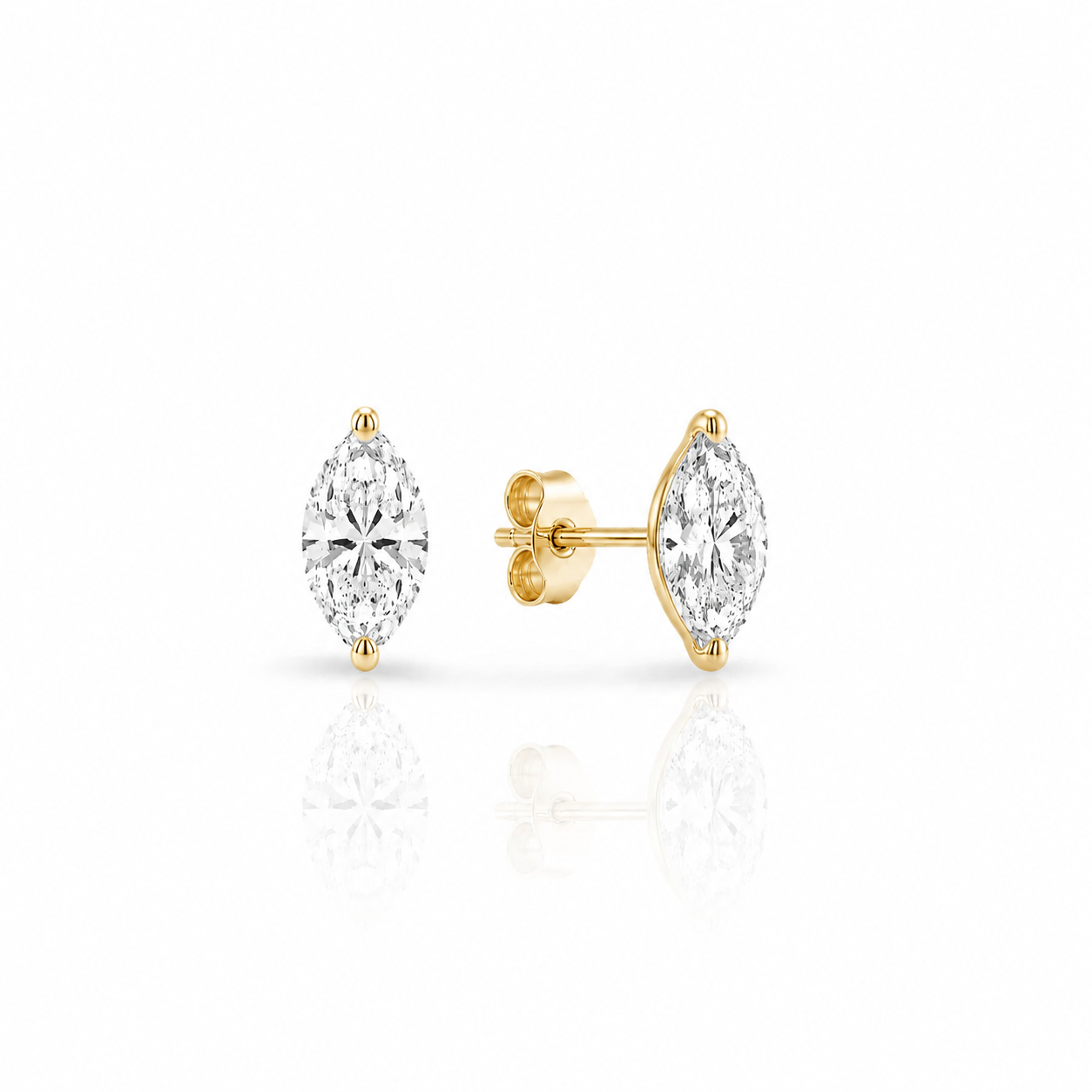 ÉTOILE ROYALE™ Marquise Ohrstecker