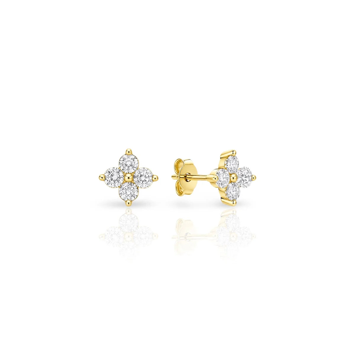 Bloom Éclat™ Gold Ohrstecker