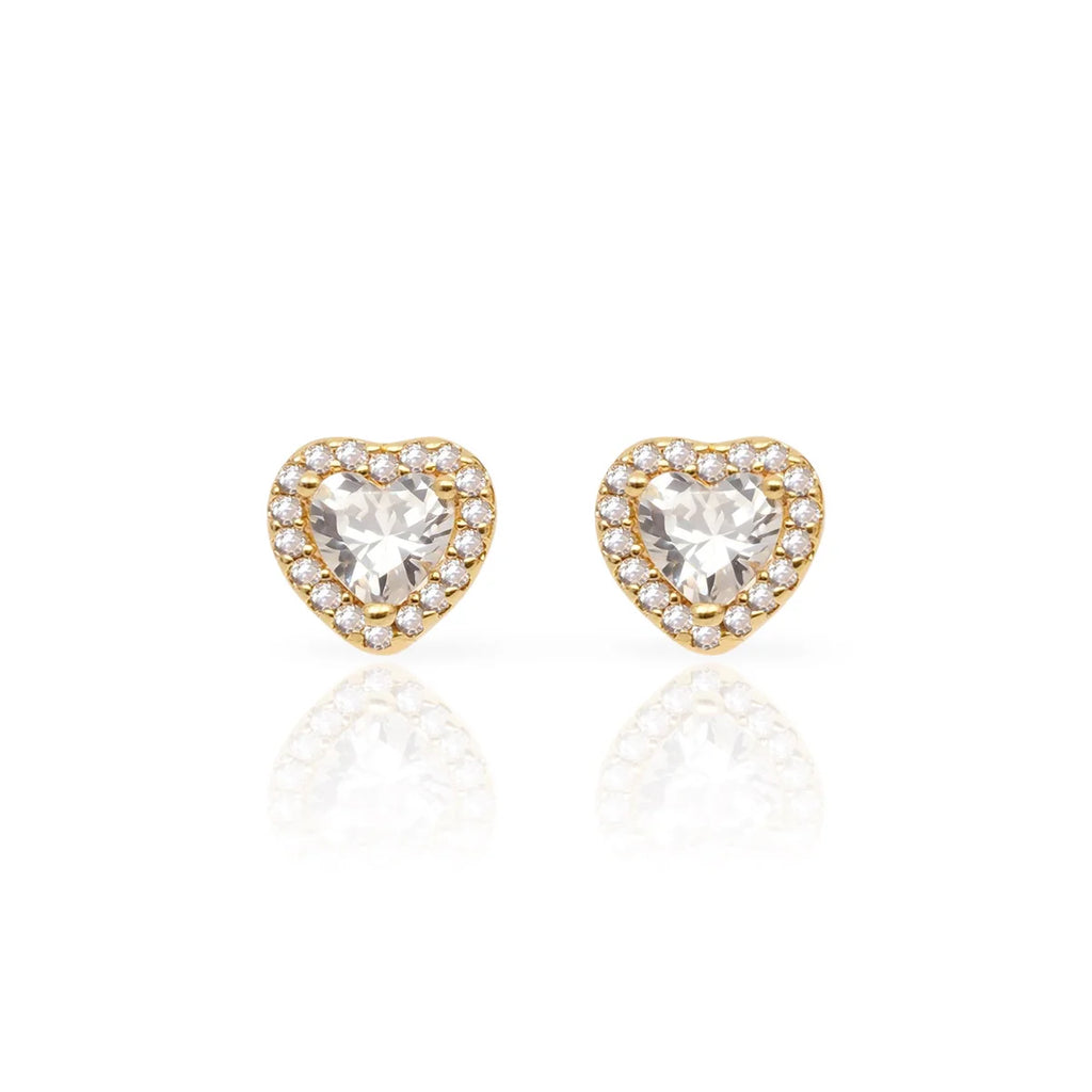 Amour Luxe™ Herz-Ohrstecker