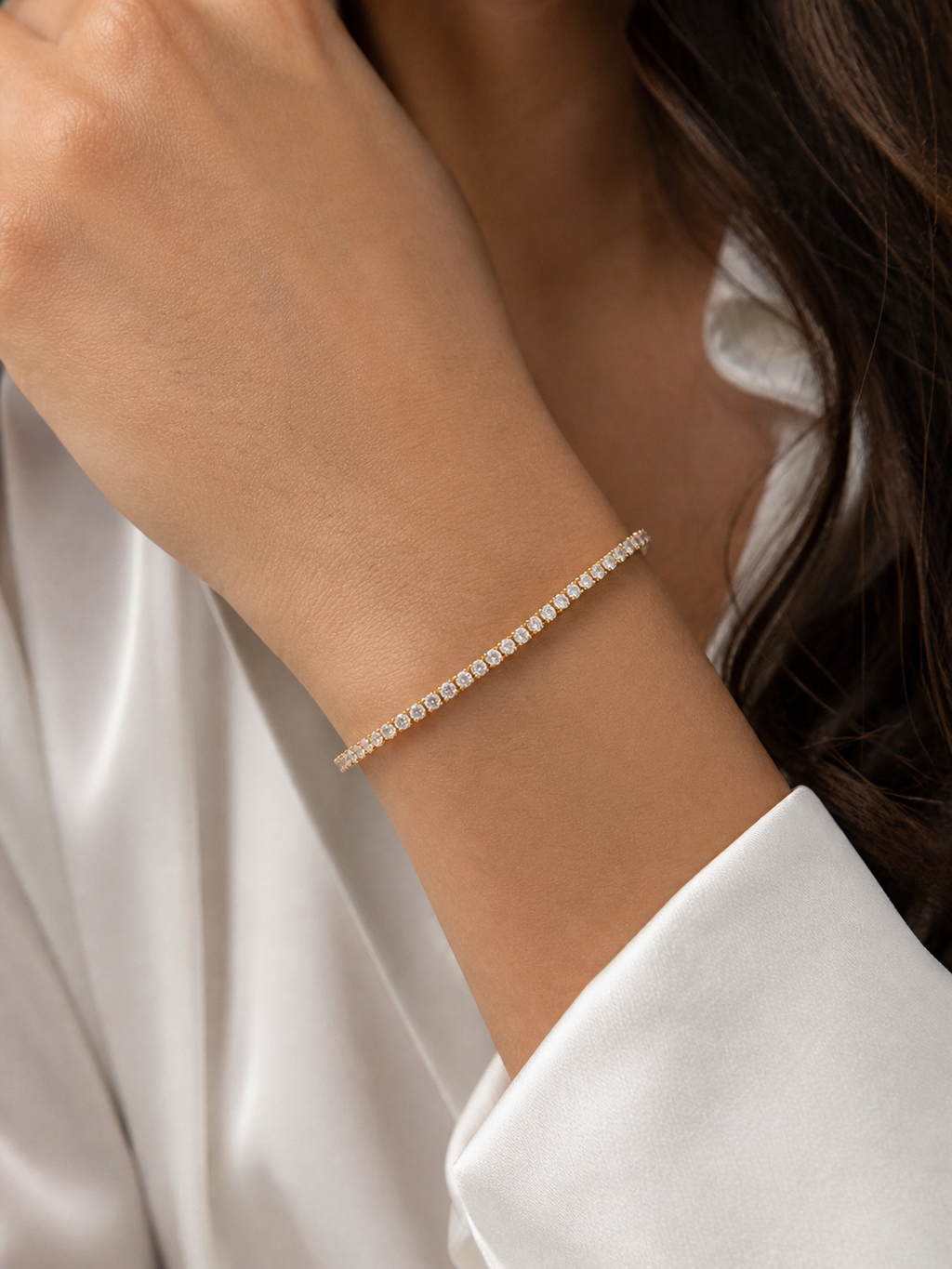Zircon Tennis Bracelet